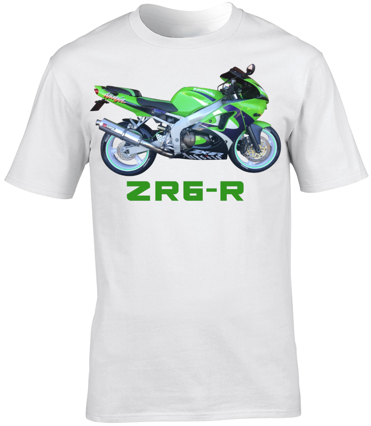 Kawasaki ZR6-R Motorbike Motorcycle - T-Shirt