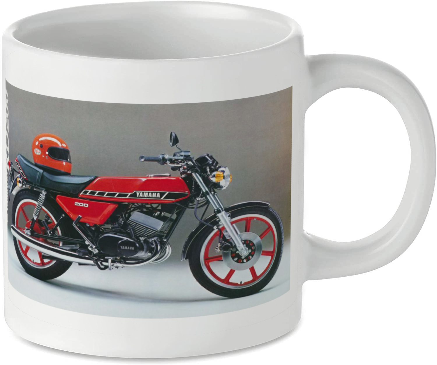 Yamaha RD200 Motorbike Motorcycle Tea Coffee Mug Ideal Biker Gift Printed UK