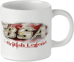 BSA British Legend Motorcycle Motorbike Tea Coffee Mug Ideal Biker Gift Printed UK