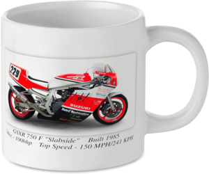 Suzuki GSX-R 750 Slabside Motorbike Tea Coffee Mug Ideal Biker Gift Printed UK