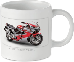 Kawasaki ZX-9R Ninja Motorbike Tea Coffee Mug Ideal Biker Gift Printed UK