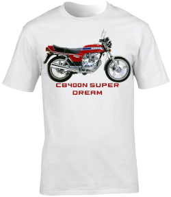 Honda CB400N Super Dream Motorbike Motorcycle - T-Shirt