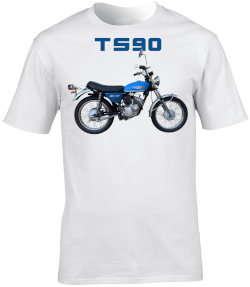 Suzuki TS90 Motorbike Motorcycle - T-Shirt