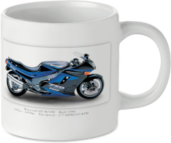 Kawasaki ZZ-R1100 Motorcycle Motorbike Tea Coffee Mug Ideal Biker Gift Printed UK