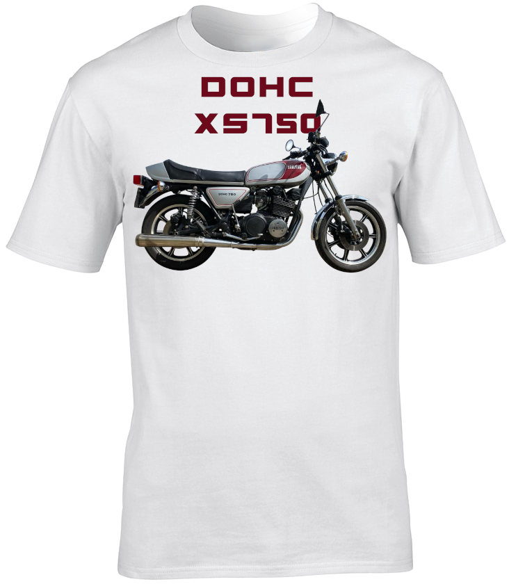 Yamaha DOHC XS750 Motorbike Motorcycle - T-Shirt