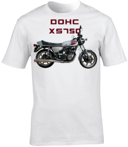 Yamaha DOHC XS750 Motorbike Motorcycle - T-Shirt