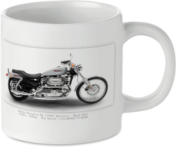 Harley Davidson XL 1200C Sportster Motorbike Motorcycle Tea Coffee Mug Ideal Biker Gift Printed UK