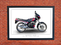 Yamaha RD125LC Motorbike Motorcycle - A3/A4 Size Print Poster