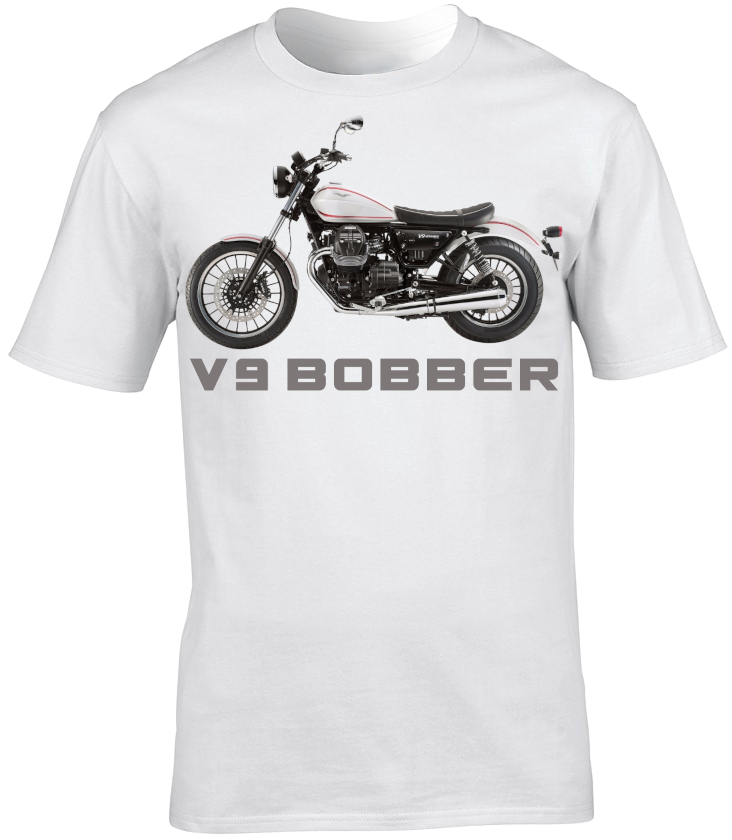 Moto Guzzi V9 Bobber Motorbike Motorcycle - T-Shirt