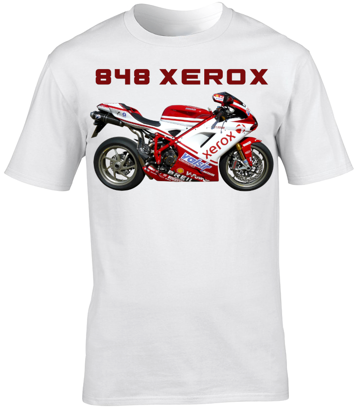 Ducati 848 Xerox Motorbike Motorcycle - T-Shirt