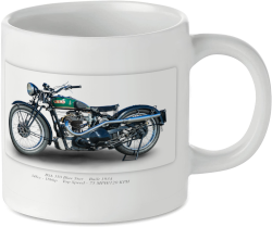 BSA 350 Blue Star Motorbike Motorcycle Tea Coffee Mug Ideal Biker Gift Printed UK