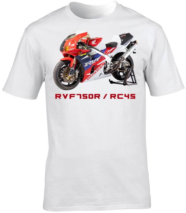 Honda RVF750R RC45 Motorbike Motorcycle - T-Shirt