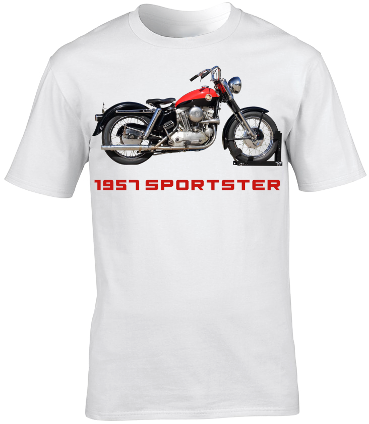 Harley Davidson Sportster 1957 Motorbike Motorcycle - T-Shirt