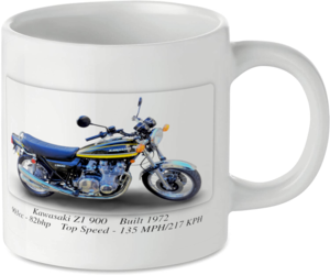 Kawasaki Z1 900 Motorbike Tea Coffee Mug Ideal Biker Gift Printed UK