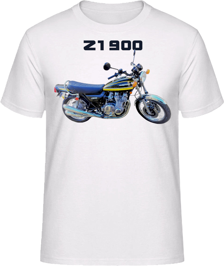 Kawasaki Z1 900 Motorbike Motorcycle - Shirt