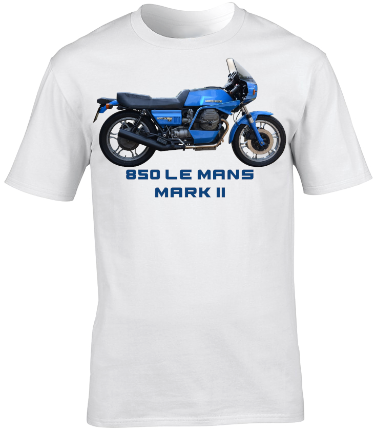 Moto Guzzi 850 Le Mans Mark II Motorcycle Motorbike - T-Shirt