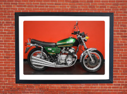 Benelli 750 Six Sei Motorcycle A3/A4 Size Print Poster on Photographic Paper