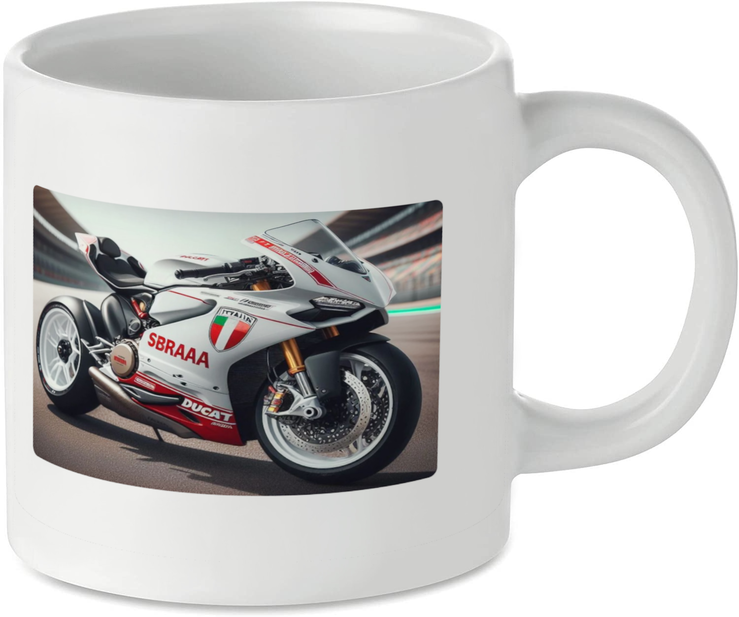 Ducati Panigale Motorbike Tea Coffee Mug Ideal Biker Gift Printed UK