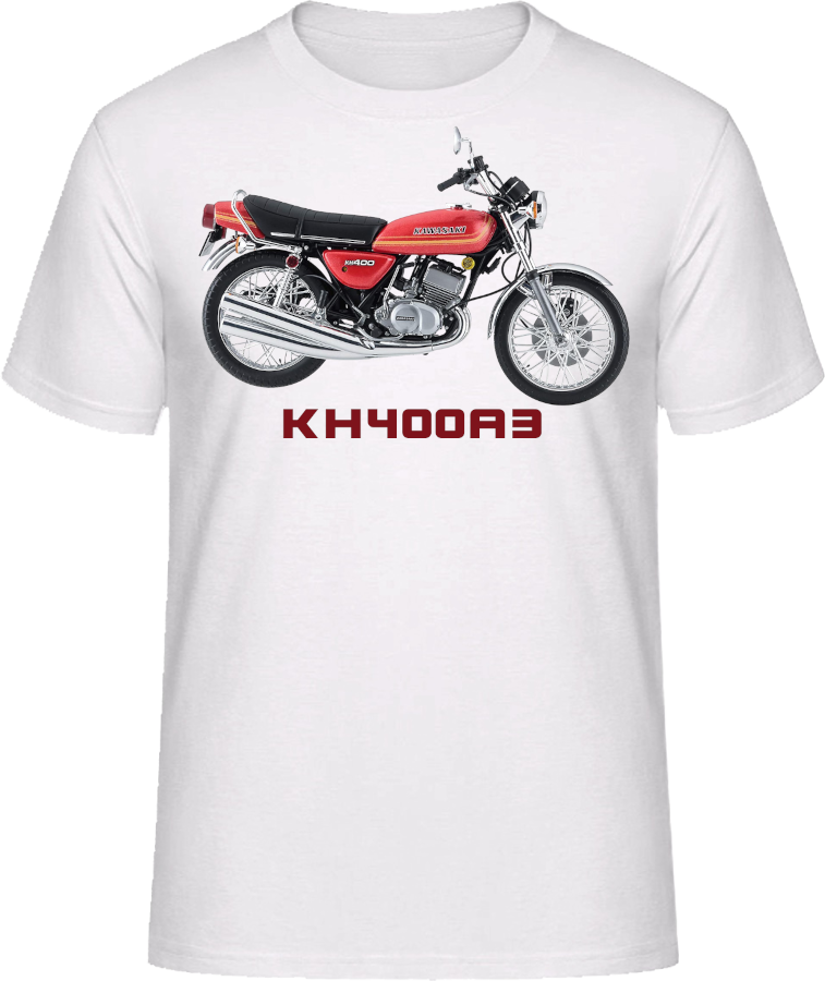 Kawasaki KH400A3 Motorbike Motorcycle - Shirt