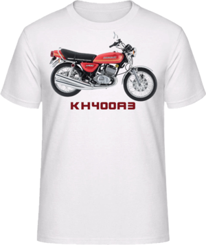Kawasaki KH400A3 Motorbike Motorcycle - Shirt