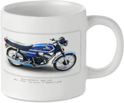 Honda H100S II Motorcycle Motorbike Tea Coffee Mug Ideal Biker Gift Printed UK
