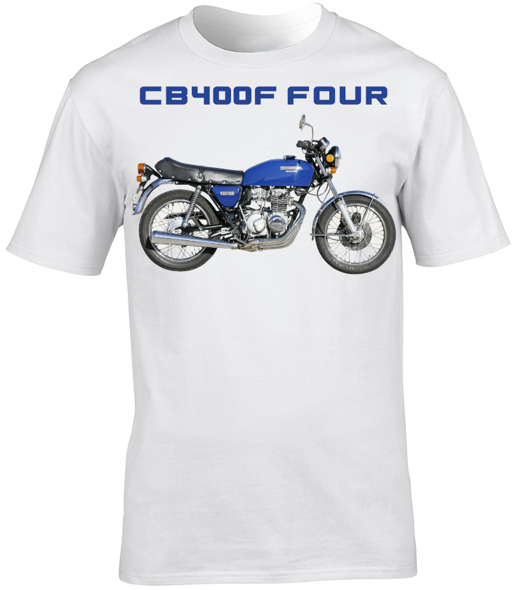 Honda CB400F Four Motorbike Motorcycle - T-Shirt