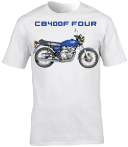 Honda CB400F Four Motorbike Motorcycle - T-Shirt
