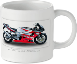 Suzuki GSX-R 750 KI Motorcycle Motorbike Tea Coffee Mug Ideal Biker Gift Printed UK