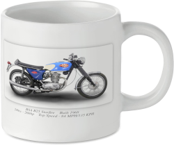 BSA B25 Starfire Motorcycle Motorbike Tea Coffee Mug Ideal Biker Gift Printed UK