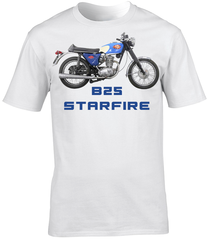 BSA B25 Starfire Motorbike Motorcycle - T-Shirt