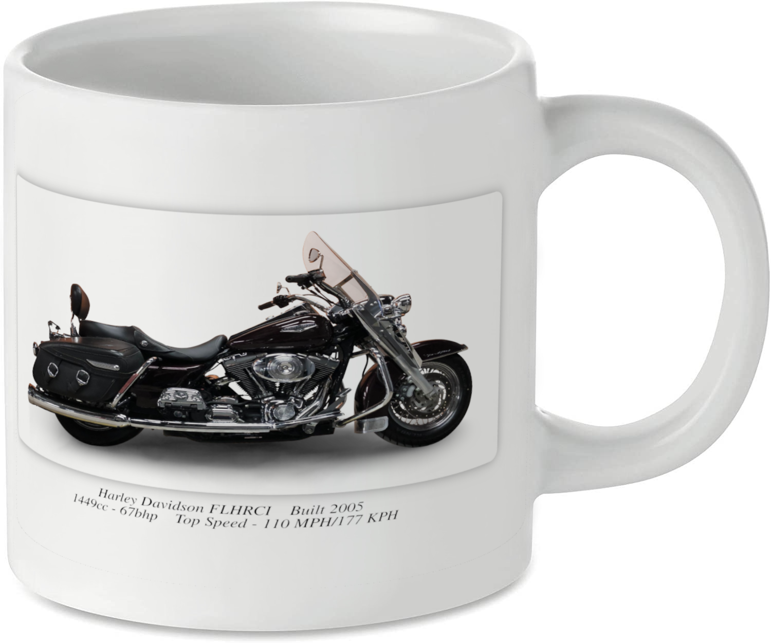 Harley Davidson FLHRCI Motorcycle Motorbike Tea Coffee Mug Ideal Biker Gift Printed UK