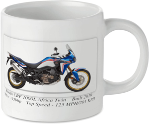 Honda CRF 1000L Africa Twin Motorbike Tea Coffee Mug Ideal Biker Gift Printed UK