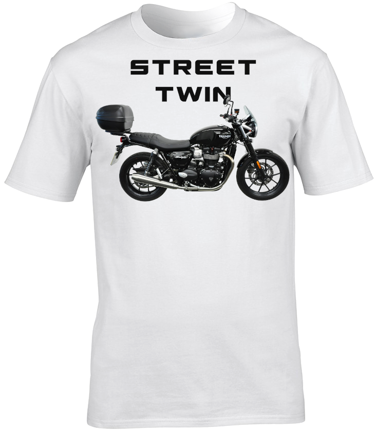 Triumph Street Twin Motorbike Motorcycle - Shirt