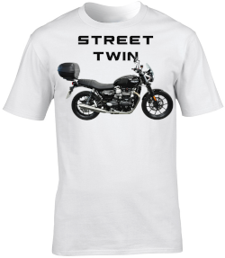 Triumph Street Twin Motorbike Motorcycle - Shirt