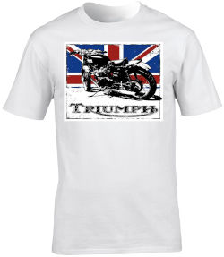 Triumph Vintage Motorbike Motorcycle - T-Shirt