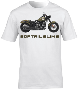 Harley Davidson Softail Slim S Motorbike Motorcycle - T-Shirt