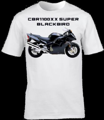 Honda CBR1100XX Super Blackbird Motorbike Motorcycle - T-Shirt