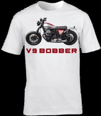 Moto Guzzi V9 Bobber Motorbike Motorcycle - T-Shirt