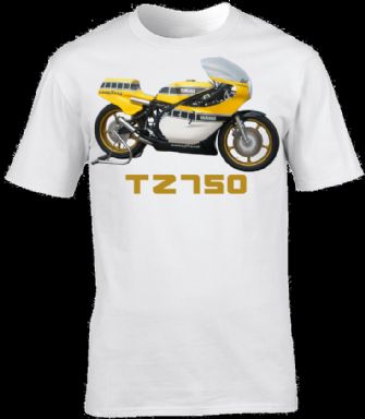 Yamaha TZ750 Motorbike Motorcycle - Shirt