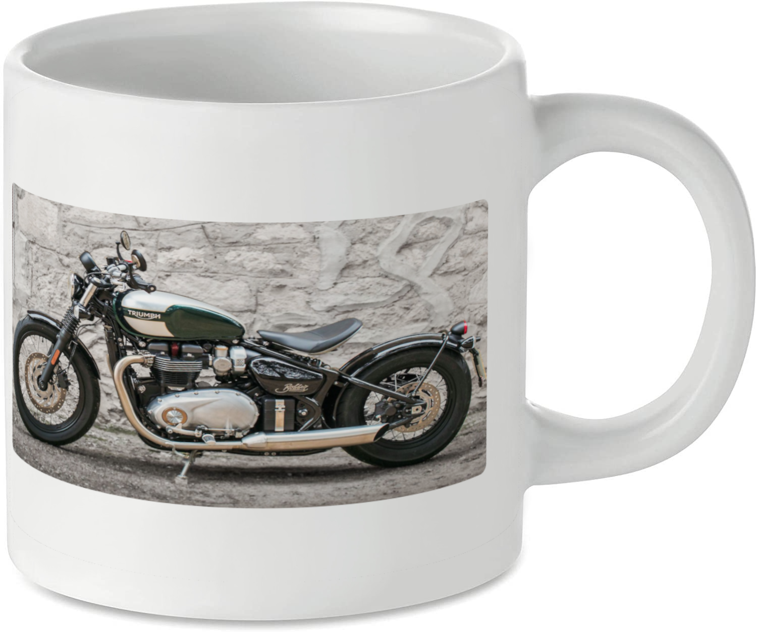 Triumph Bobber Motorcycle Motorbike Tea Coffee Mug Ideal Biker Gift Printed UK