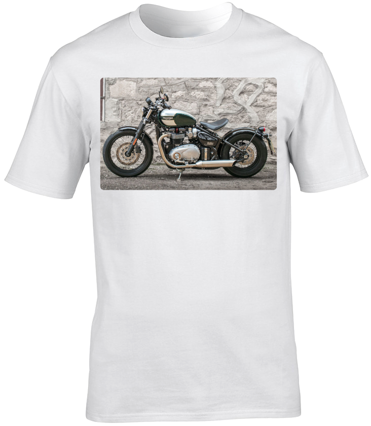 Triumph Bobber Motorbike Motorcycle - T-Shirt