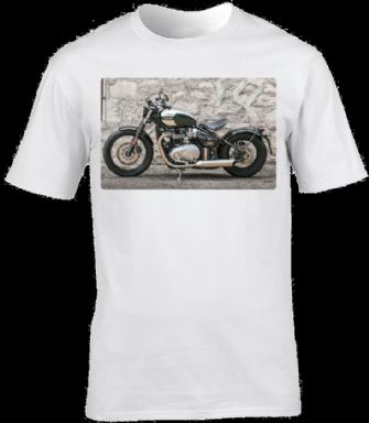 Triumph Bobber Motorbike Motorcycle - T-Shirt