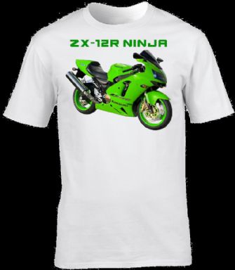 Kawasaki ZX-12R Ninja Motorbike Motorcycle - T-Shirt