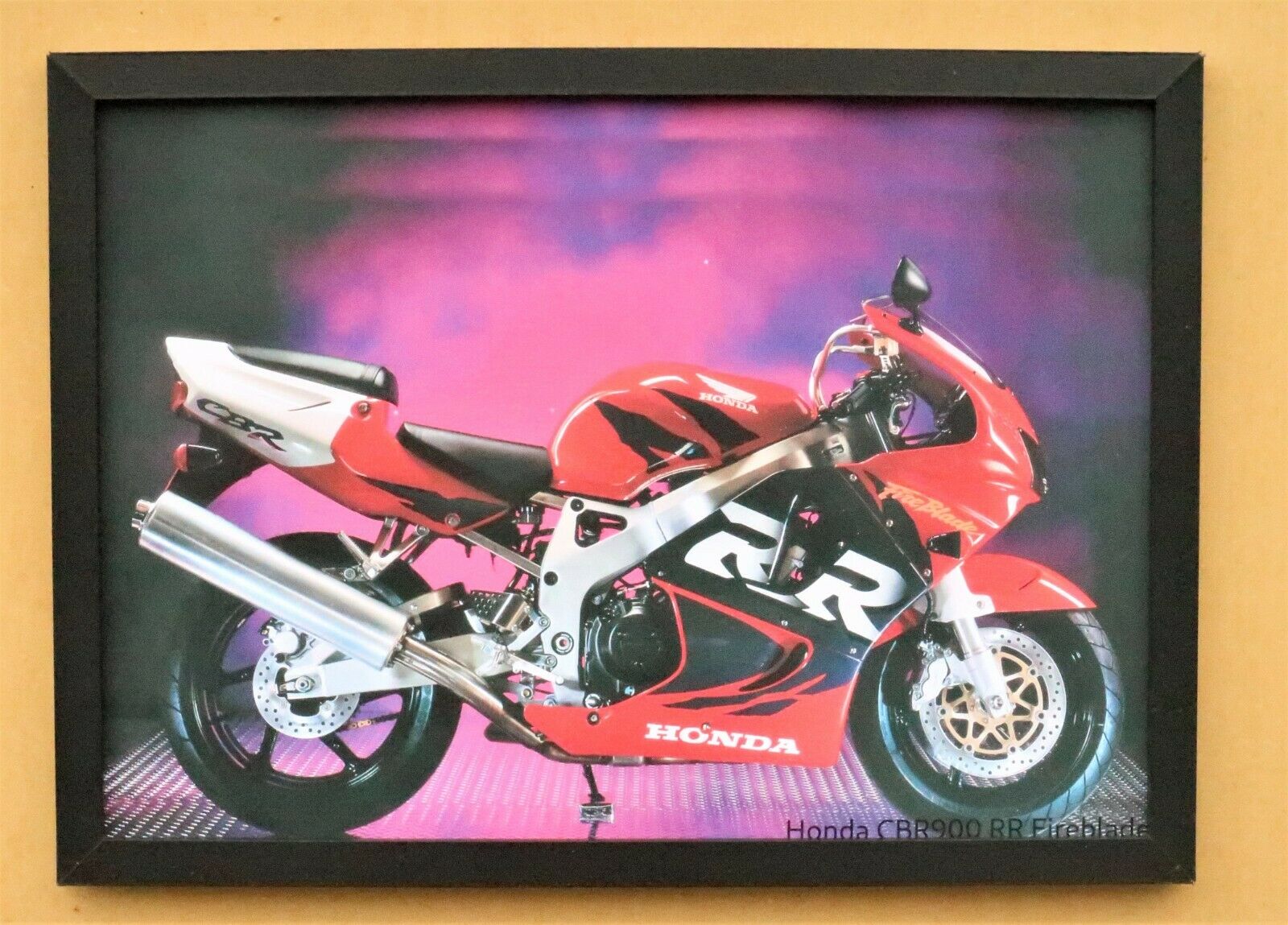 Honda CBR900 RR Fireblade Motorcycle A3/A4 Size Print Poster on Photographic Paper