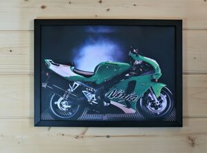 Kawasaki Ninja ZR Motorcycle A3/A4 Size Print Poster on Photographic Paper