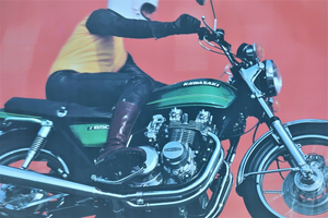 Kawasaki Z650 Motorcycle - A0 Size Print Poster