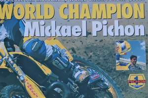Mickael Pichon World Champion 2001/2 Motorcycle Poster Print Size A2
