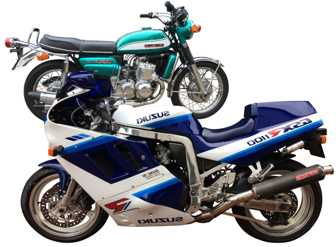 Suzuki Motorcycle Posters With Specifications