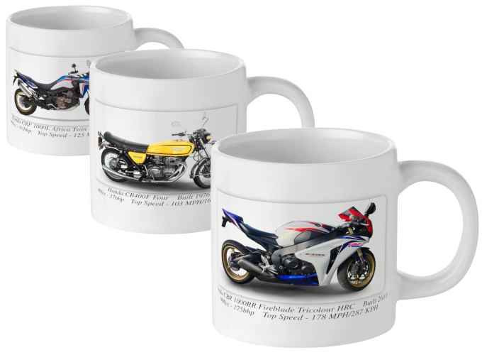 Honda Motorcycle Mugs