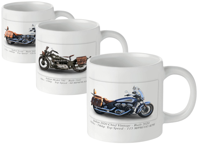 Indian Motorcycle Mugs